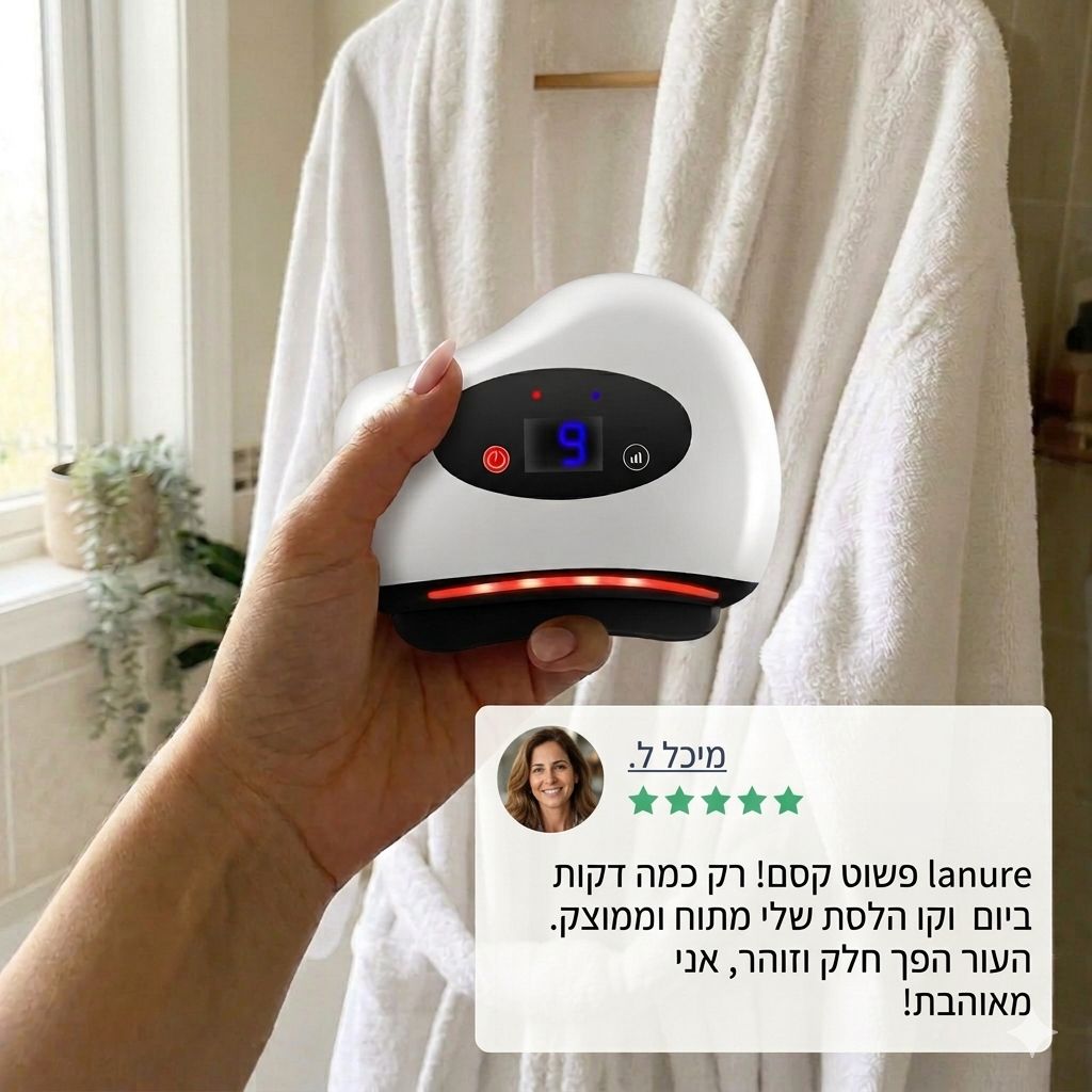 Lanure - המכשיר החכם למיצוק ועור זוהר